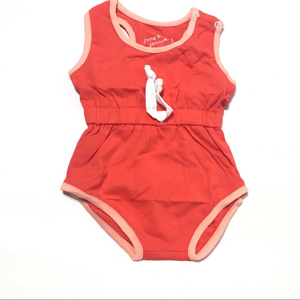 June & January Baby Girls Romper 0-6 Mths Bodysuit